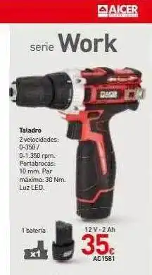 Mi Bricolaje Serie work taladro aicer oferta
