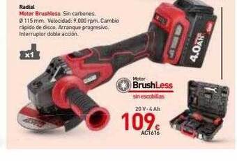Mi Bricolaje Radial motor brushless oferta