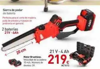 Mi Bricolaje Motor brushless 21v 4ah oferta