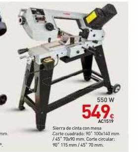 Mi Bricolaje Sierra de cinta con mesa oferta