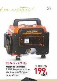 Mi Bricolaje 93.5cc 2.9hp motor de 4 tiempos oferta