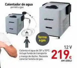 Mi Bricolaje Calentador de agua portátil a gas 12 v oferta