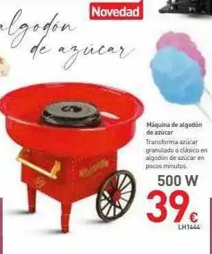 Mi Bricolaje Màquina de algodón de azúcar 500 w oferta