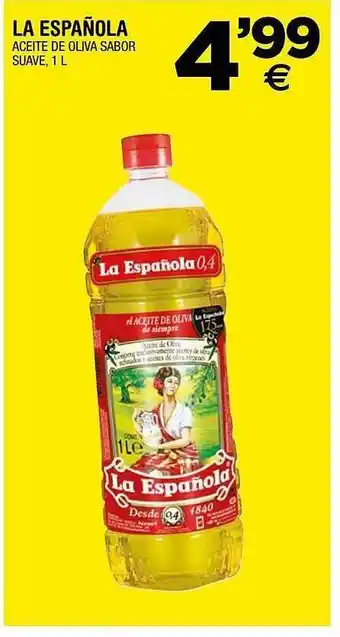 BM Supermercados La española aceite de oliva sabor suave oferta