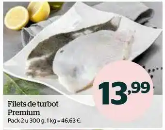 La Sirena Filets de turbos premium pack 2 oferta