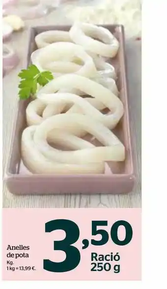 La Sirena Anelles de pota kg oferta