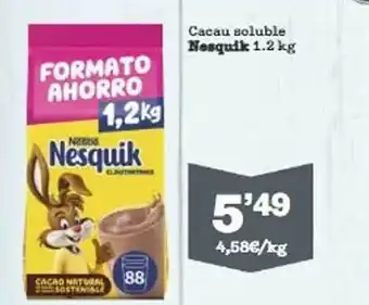 Cacau soluble nesquik