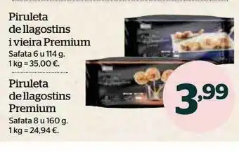 La Sirena Piruleta de llagostins i vieira premium piruleta de llagostins premium oferta