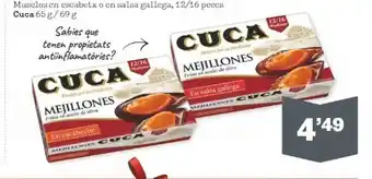 Musclos cscabelx o cn salsa gallega 12-16 pecs cuca