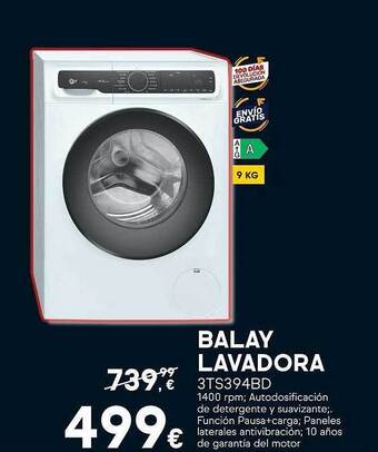 Worten Balay lavadora oferta