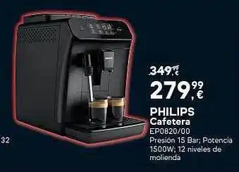 Worten Philips cafetera oferta