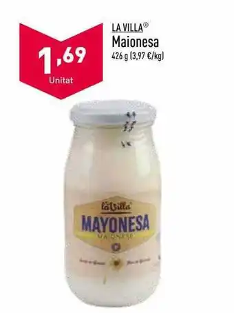 ALDI La villa maionesa oferta