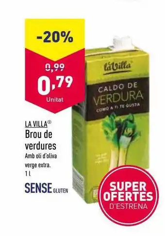 ALDI La villa brou de verdures oferta