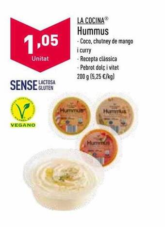 ALDI La cocina hummus oferta