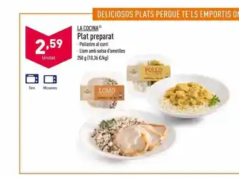 ALDI La cocina plat preparat oferta