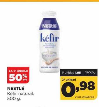 Alimerka Nestlé kéfir natural oferta