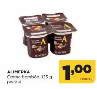 Alimerka Alimerka crema bombón oferta