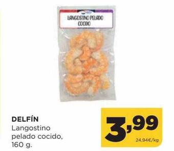 Alimerka Delfín langostino pelado cocido oferta