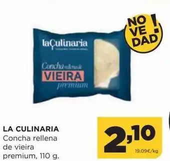 Alimerka La culinaria concha rellena de vieira premium oferta