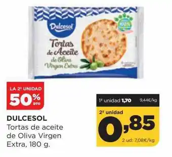 Alimerka Dulcesol tortas de aceite de oliva virgen extra oferta