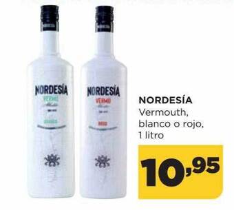Alimerka Nordesía vermouth, blanco o rojo oferta