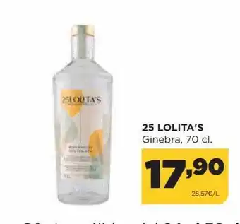 Alimerka 25 lolita's ginebra oferta