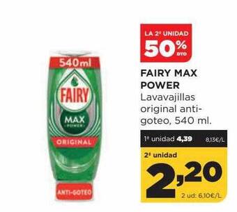 Alimerka Fairy max power oferta