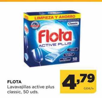 Alimerka Flota lavavajillas active plus classic oferta