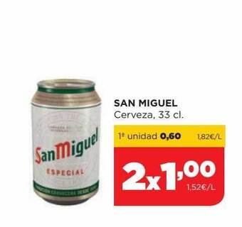 Alimerka San miguel cerveza oferta
