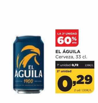 Alimerka El águila cerveza oferta