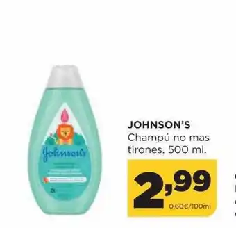 Alimerka Johnson's champú no mas tirones oferta