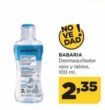 Babaria desmaquillador ojos y labios