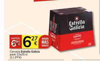 Consum Cerveza estrella galicia oferta
