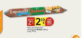 Consum Masa de empanada rectangular buitoni oferta
