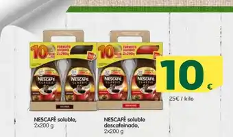 HiperDino Nescafé soluble nescafé soluble descafeinado oferta