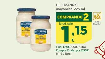 HiperDino Hellmann's mayonesa oferta