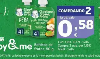 HiperDino Bolsitas de frutas oferta