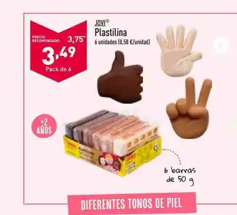 ALDI Jovi plastilina oferta
