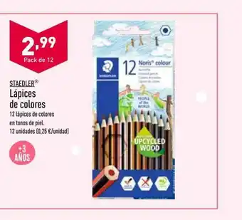 ALDI Staedler lápices de colores oferta