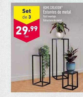 ALDI Home creation estantes de metal oferta
