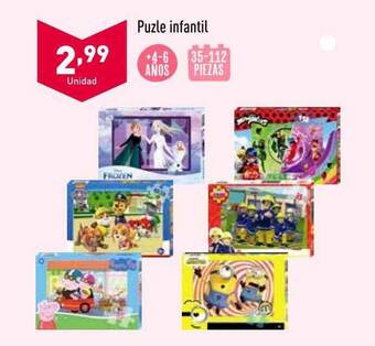 ALDI Puzle infantil oferta