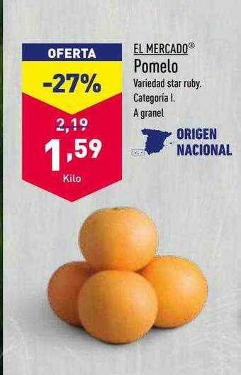 ALDI El mercado pomelo oferta