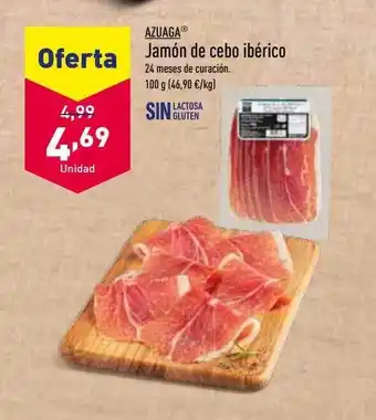 ALDI Azuaga jamón de cebo ibérico oferta
