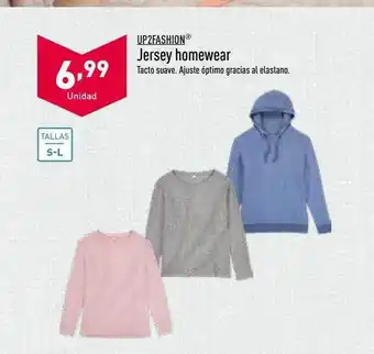 ALDI Up2fashion jersey homewear oferta