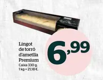 La Sirena Lingot de torró d'ametlla premium oferta