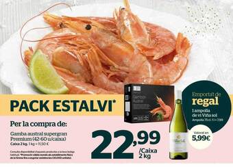 La Sirena Gamba austral supergran premium oferta