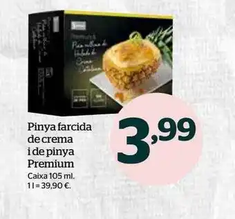 La Sirena Pinya farcida de crema i de pinya premium oferta
