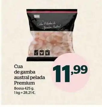 La Sirena Cua de gamba austral pelada premium oferta