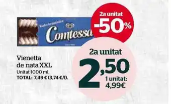 La Sirena 2a unitat -50% vienetta de nata xxl oferta