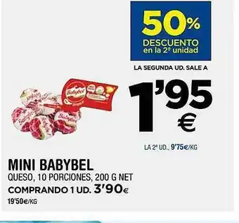 BM Supermercados Mini babybel queso oferta